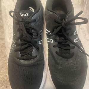 ASICS Men's Black Athletic Shoes